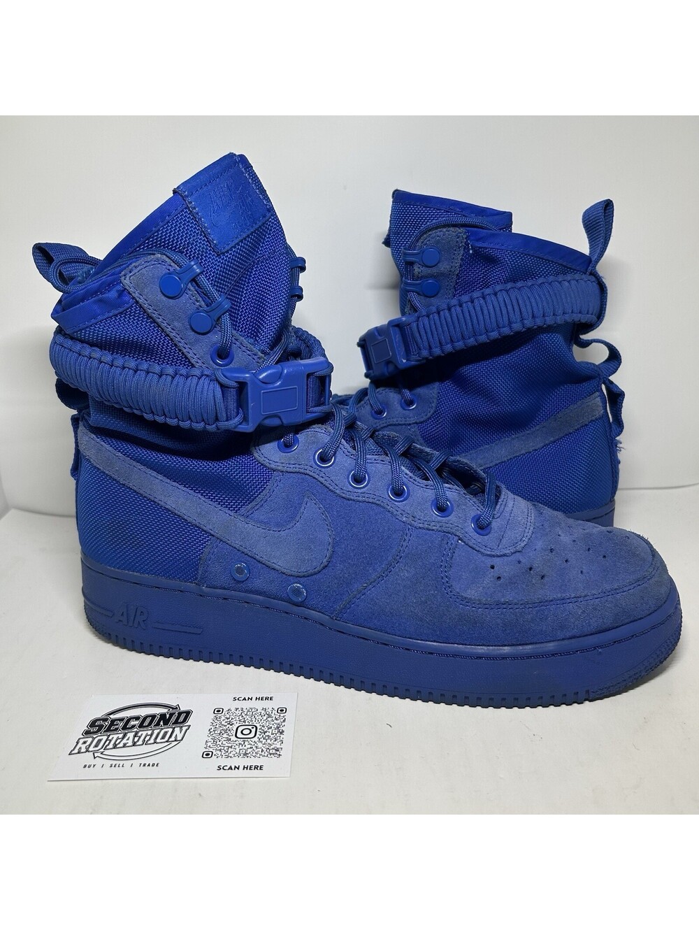 Nike SF Air Force 1 High Game Royal - Size 10 - (864024-401)